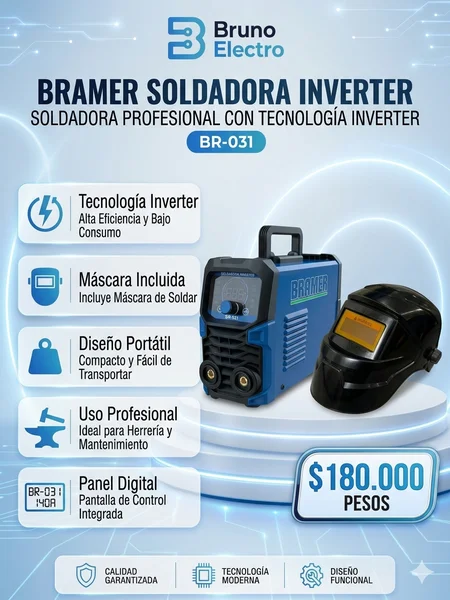BRAMER SOLDADORA INVERTER